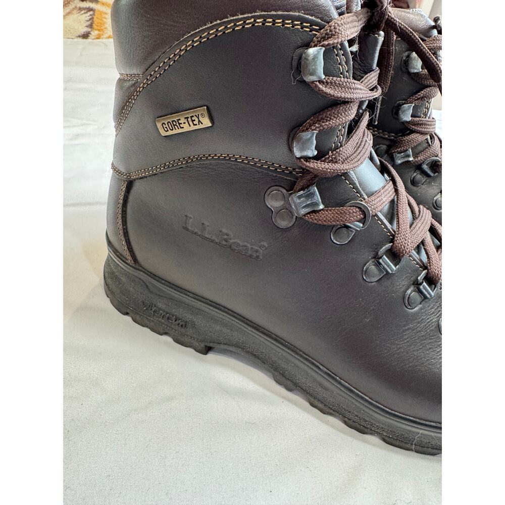 Vintage L.L. Bean Cresta Gore Tex Hiking Boots Womans 9.5 Made in Italy - Picture 15 of 16